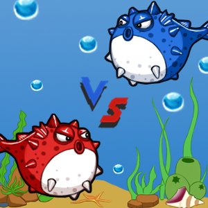 Puffer fish battle