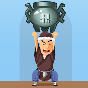 one word is as heavy as nine tri