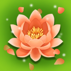 Flowers bloom and wealth