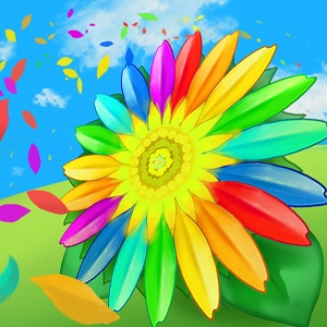 Seven color flower