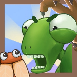 Mantis catches cicadas