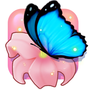 Butterflies in Love with Flowers