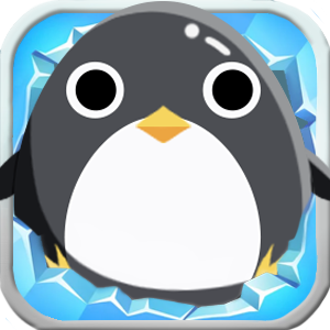 Penguins go down the mountain