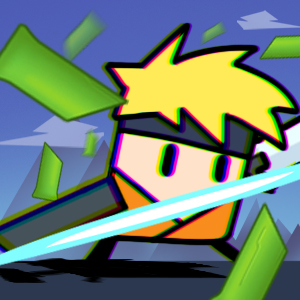 Draw a sword and chop