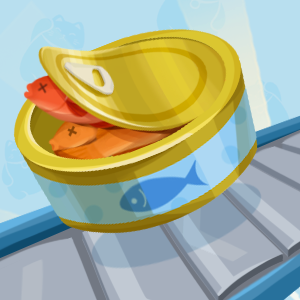 Canned small fish