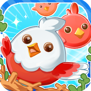 Birds returning to their nests