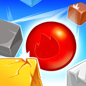 Balls hitting blocks