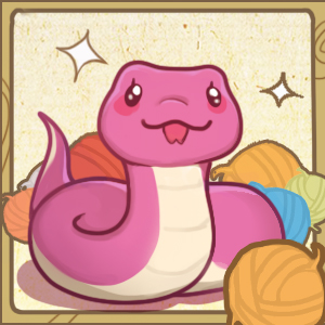 Greedy woolen snake